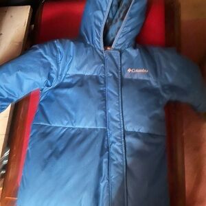 Columbia Black and Blue Fleece snowsuit